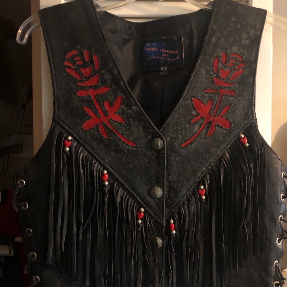 Black Rose Bike Vest
